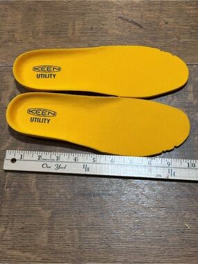 Keen Yellow Utility Insoles new women’s 8-81/2 men’s 7